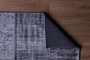 Conceptum Alfombra Jazz Chenille Negra AL 81, 150 x 230 cm, 100% Poliéster, Tacto Lujoso y Duradero, Apta Lavadora